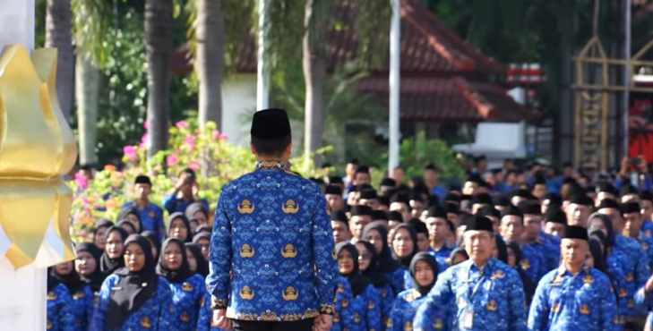 Apel Penyerahan Surat Keputusan Nomor Induk Pegawai Pemerintah dengan Perjanjian Kerja (NI PPPK) Paruh Waktu